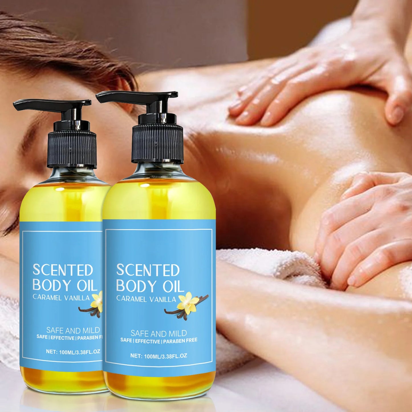 Pickniva™ - Stress Relief Vanilla Massage Oil