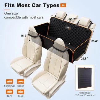 Pickniva - Hard Bottom Dog Car Seat Protector